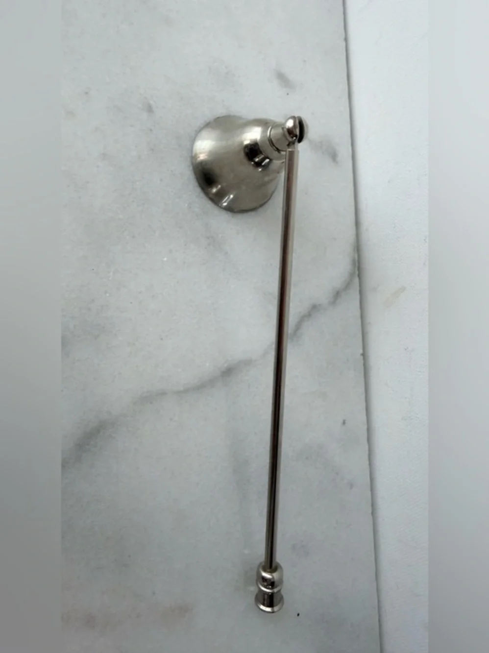 Brushed Nickel candle Snuffer
